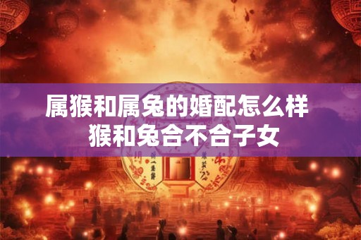 属猴和属兔的婚配怎么样  猴和兔合不合子女