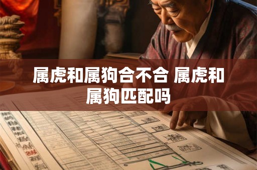 属虎和属狗合不合 属虎和属狗匹配吗