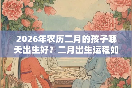 2026年农历二月的孩子哪天出生好？二月出生运程如何？