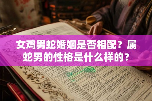 女鸡男蛇婚姻是否相配？属蛇男的性格是什么样的？