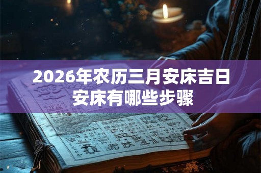 2026年农历三月安床吉日 安床有哪些步骤