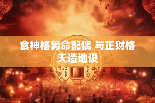 食神格男命配偶 与正财格天造地设