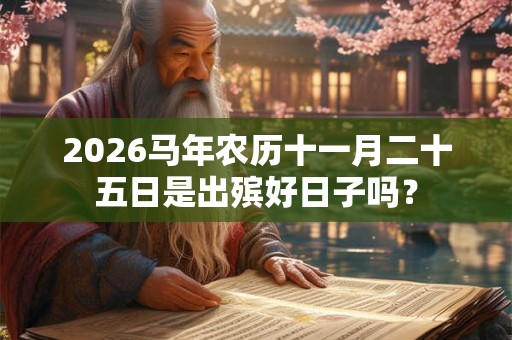 2026马年农历十一月二十五日是出殡好日子吗? 2026马年农历十一月二十五日是出殡好日子吗?