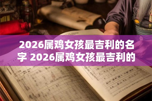 2026属鸡女孩最吉利的名字 2026属鸡女孩最吉利的名字是什么
