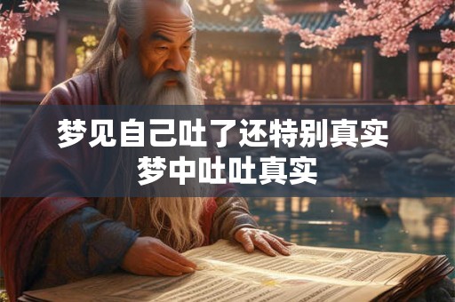 梦见自己吐了还特别真实 梦中吐吐真实 梦见自己吐了还特别真实 梦中吐吐真实