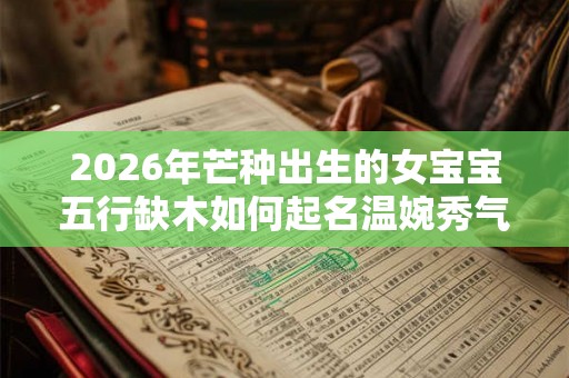 2026年芒种出生的女宝宝五行缺木如何起名温婉秀气