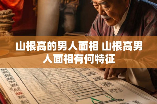 山根高的男人面相 山根高男人面相有何特征
