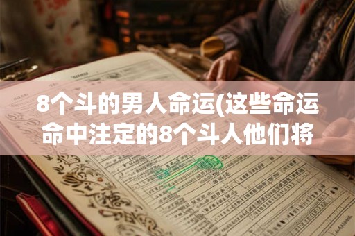 8个斗的男人命运(这些命运命中注定的8个斗人他们将会走向何方)