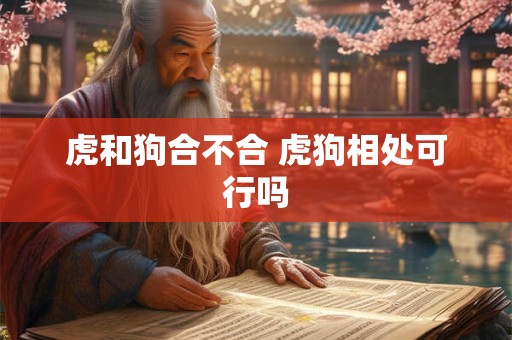 虎和狗合不合 虎狗相处可行吗