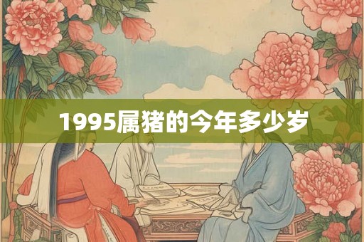 1995属猪的今年多少岁 1995属猪的今年多少岁