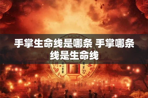 手掌生命线是哪条 手掌哪条线是生命线