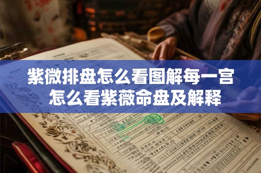 紫微排盘怎么看图解每一宫  怎么看紫薇命盘及解释