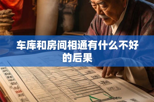 车库和房间相通有什么不好的后果