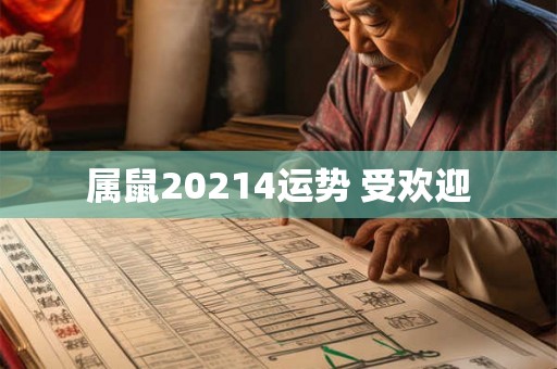 属鼠20214运势 受欢迎
