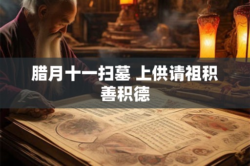 腊月十一扫墓 上供请祖积善积德 腊月十一扫墓 上供请祖积善积德