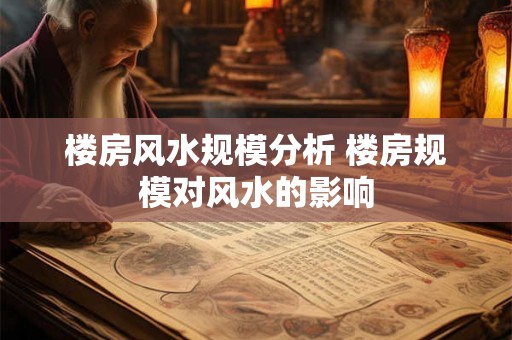 楼房风水规模分析 楼房规模对风水的影响