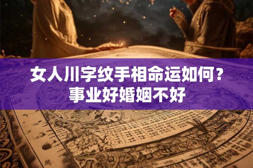 女人川字纹手相命运如何?事业好婚姻不好 女人川字纹手相命运如何?事业好婚姻不好