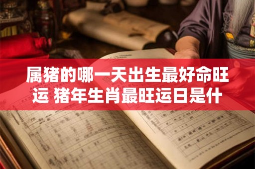 属猪的哪一天出生最好命旺运 猪年生肖最旺运日是什么 属猪的哪一天出生最好命旺运 猪年生肖最旺运日是什么