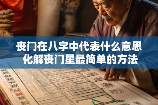 丧门在八字中代表什么意思 化解丧门星最简单的方法 丧门在八字中代表什么意思 化解丧门星最简单的方法