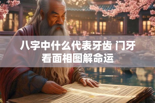 八字中什么代表牙齿 门牙看面相图解命运 八字中什么代表牙齿 门牙看面相图解命运