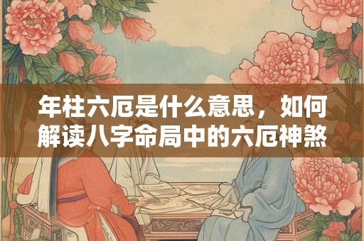 年柱六厄是什么意思，如何解读八字命局中的六厄神煞