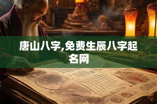 唐山八字,免费生辰八字起名网