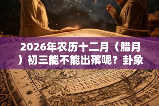 2026年农历十二月（腊月）初三能不能出殡呢？卦象好吗？