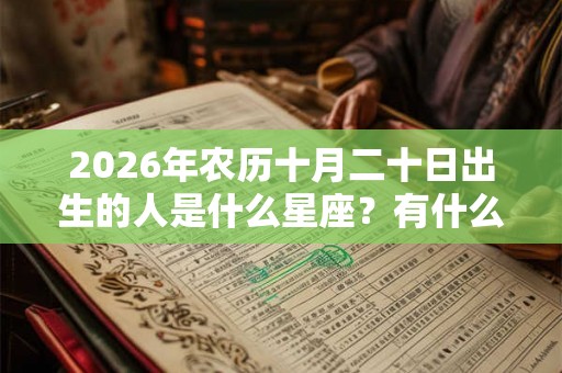2026年农历十月二十日出生的人是什么星座?有什么缺点? 2026年农历十月二十日出生的人是什么星座?有什么缺点?