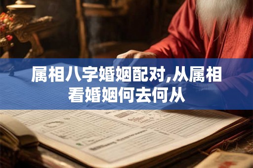 属相八字婚姻配对,从属相看婚姻何去何从