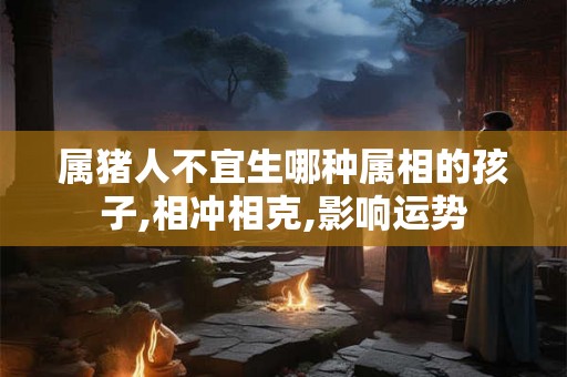 属猪人不宜生哪种属相的孩子,相冲相克,影响运势 属猪人不宜生哪种属相的孩子,相冲相克,影响运势