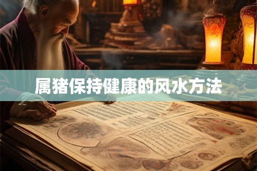 属猪保持健康的风水方法 属猪保持健康的风水方法