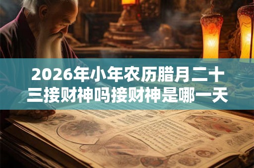 2026年小年农历腊月二十三接财神吗接财神是哪一天？