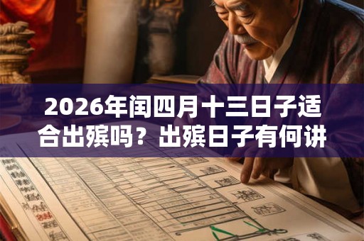 2026年闰四月十三日子适合出殡吗?出殡日子有何讲究? 2026年闰四月十三日子适合出殡吗?出殡日子有何讲究?