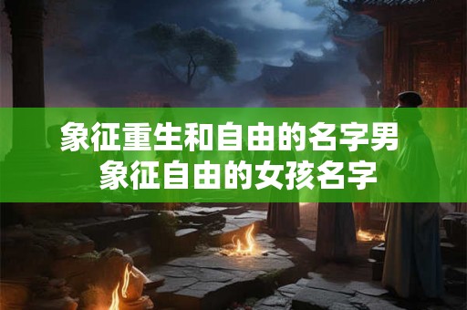 象征重生和自由的名字男  象征自由的女孩名字