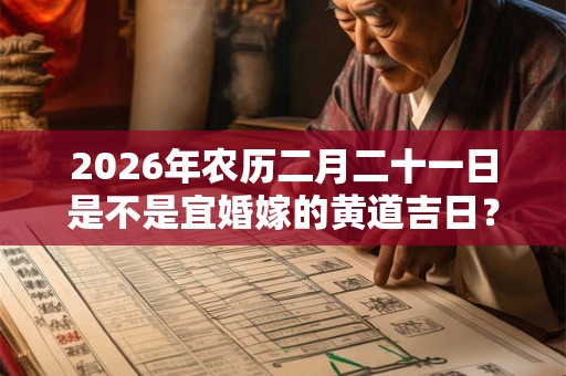 2026年农历二月二十一日是不是宜婚嫁的黄道吉日? 2026年农历二月二十一日是不是宜婚嫁的黄道吉日?