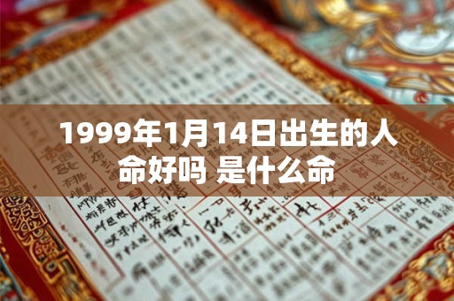 1999年1月14日出生的人命好吗 是什么命