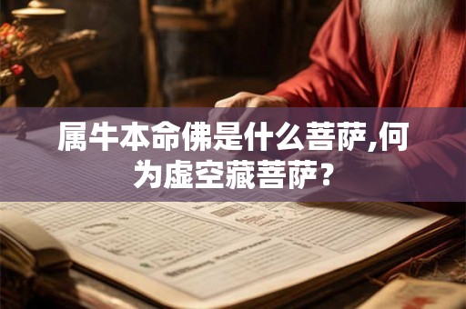 属牛本命佛是什么菩萨,何为虚空藏菩萨? 属牛本命佛是什么菩萨,何为虚空藏菩萨?