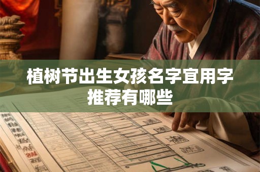 植树节出生女孩名字宜用字推荐有哪些 植树节出生女孩名字宜用字推荐有哪些