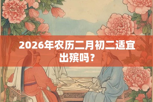 2026年农历二月初二适宜出殡吗？