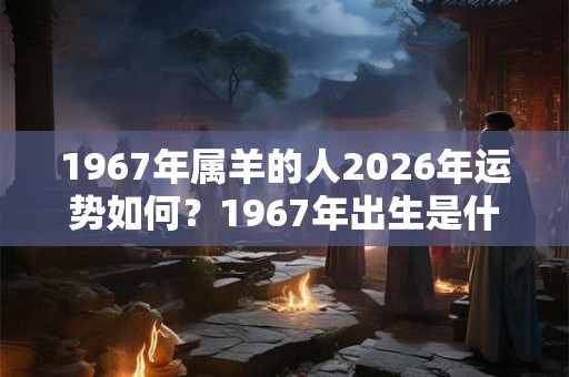 1967年属羊的人2026年运势如何？1967年出生是什么命？
