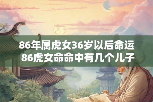 86年属虎女36岁以后命运 86虎女命命中有几个儿子 86年属虎女36岁以后命运 86虎女命命中有几个儿子