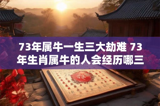 73年属牛一生三大劫难 73年生肖属牛的人会经历哪三次大劫难
