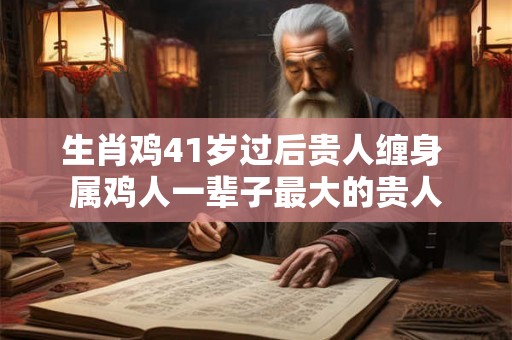 生肖鸡41岁过后贵人缠身 属鸡人一辈子最大的贵人 生肖鸡41岁过后贵人缠身 属鸡人一辈子最大的贵人