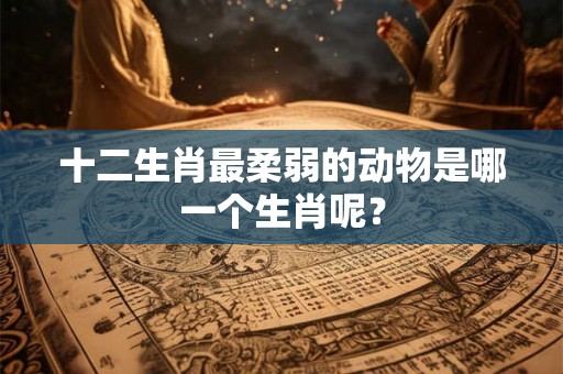 十二生肖最柔弱的动物是哪一个生肖呢？