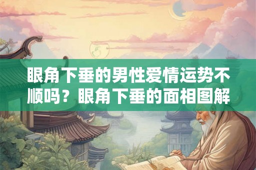 眼角下垂的男性爱情运势不顺吗?眼角下垂的面相图解 眼角下垂的男性爱情运势不顺吗?眼角下垂的面相图解