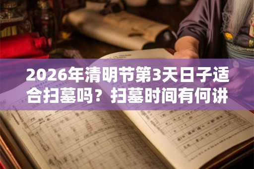 2026年清明节第3天日子适合扫墓吗？扫墓时间有何讲究？