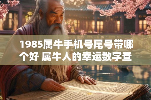 1985属牛手机号尾号带哪个好 属牛人的幸运数字查询