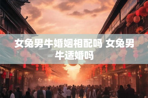 女兔男牛婚姻相配吗 女兔男牛适婚吗