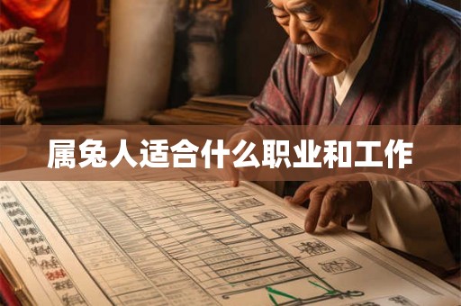 属兔人适合什么职业和工作 属兔人适合什么职业和工作