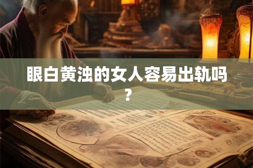 眼白黄浊的女人容易出轨吗? 眼白黄浊的女人容易出轨吗?